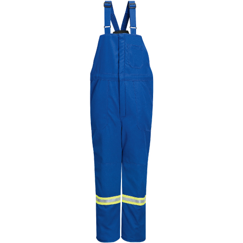 Salopettes isol&eacute;es de luxe r&eacute;sistantes aux flammes avec bandes r&eacute;fl&eacute;chissantes, Hommes, 3T-Grand, Bleu marine Stor-it Systems