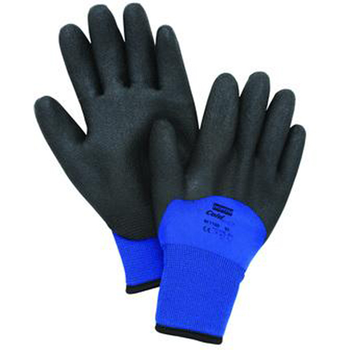 Gants North Northflex Cold Grip, 8/Moyen, R&ecirc;vetement PVC, Calibre 15, Enveloppe en Nylon Stor-it Systems