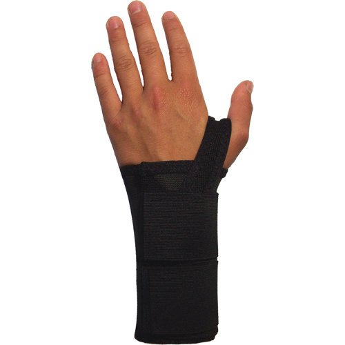 Dual Elastic Wrist Supports, Elastic, Left Hand, Small Stor-it Systems