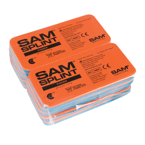 Sam&reg; Splints, Finger and Toe, Aluminum Foam Padded, 1-13/16", Class 1 Stor-it Systems