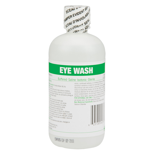 Douche oculaire, Bouteille Plein, 250 ml Stor-it Systems