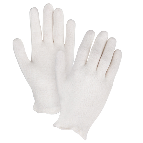 Mediumweight Inspection Gloves, Poly/Cotton, Hemmed Cuff, Ladies Stor-it Systems