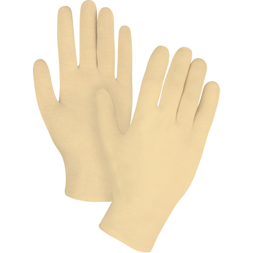 Heavyweight Inspection Gloves, Cotton, Hemmed Cuff, Ladies Stor-it Systems