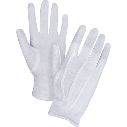 Parade/Waiter's Gloves, Cotton, Hemmed Cuff, X-Large Stor-it Systems