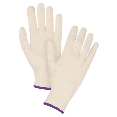 Heavyweight String Knit Gloves, Poly/Cotton, 7 Gauge, X-Small Stor-it Systems