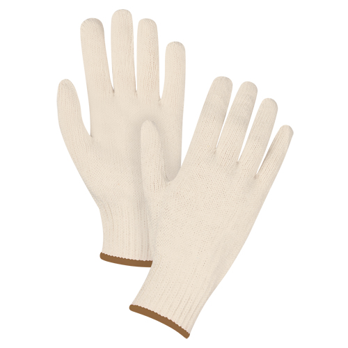 Standard-Duty String Knit Gloves, Poly/Cotton, 7 Gauge, Large Stor-it Systems