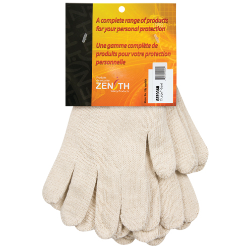 Heavyweight String Knit Gloves, Poly/Cotton, 7 Gauge, X-Large Stor-it Systems