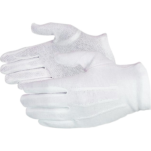 Gants d'inspection &agrave; motif de parade, Coton, 12 Stor-it Systems