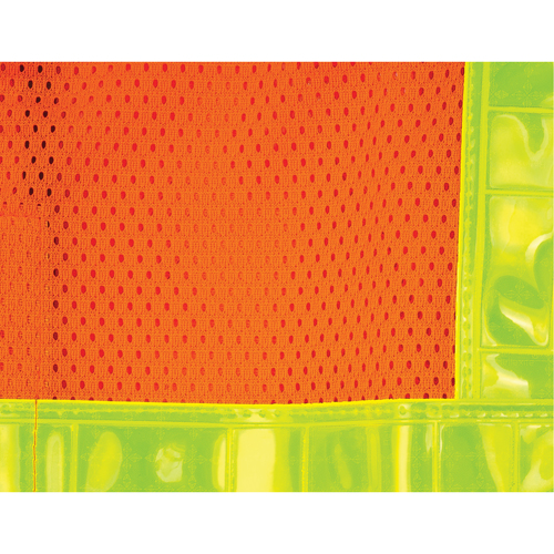 Veste de s&eacute;curit&eacute; pour la circulation d&eacute;tachable en cinq points, Orange haute visibilit&eacute;, Moyen, Polyester Stor-it Systems