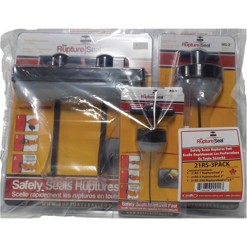 Paquet de 3 joints RuptureSeal Stor-it Systems