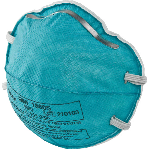 1860S Particulate Healthcare Respirator, N95, NIOSH Certified, Small Stor-it Systems
