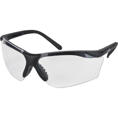 Lunettes de s&eacute;curit&eacute; s&eacute;rie Z1800 avec verres de lecture, Anti-&eacute;gratignures, Transparent, Dioptrie 1,0 Stor-it Systems