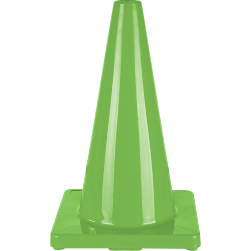 C&ocirc;ne de couleur pour la signalisation, 18", Vert Stor-it Systems