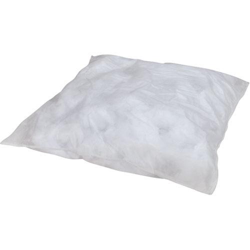 Tampon absorbant, Huile seulement, 18" lo x 18" la, 40 gal. absorption/pqt Stor-it Systems