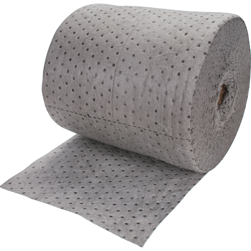 Premium Bonded Sorbent Rolls, Mediumweight, 150' L x 15" W, 20 gal. Absorbancy Stor-it Systems