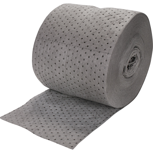 Premium Bonded Sorbent Rolls, Heavyweight, 150' L x 15" W, 25 gal. Absorbancy Stor-it Systems