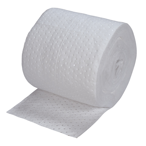 Rouleaux absorbants li&eacute;s de premi&egrave;re qualit&eacute;, Lourd, 150' lo x 15" la, Absorption 25 gal. Stor-it Systems