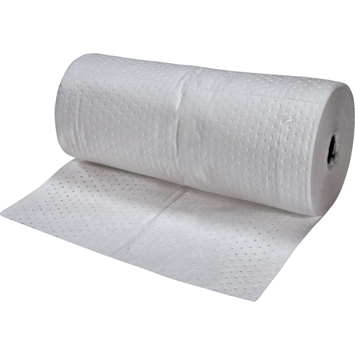 Feuilles absorbantes en fibres fines de premi&egrave;re qualit&eacute;, Poids moyen, 150' lo x 30" la, Absorption 40 gal. Stor-it Systems