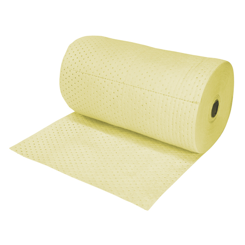 Premium Fine Fibre Sorbent Rolls, Heavyweight, 150' L x 15" W, 50 gal. Absorbancy Stor-it Systems