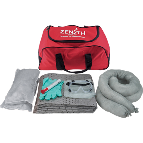 Trousse de lutte contre les d&eacute;versements pour v&eacute;hicules, Universel, Sac, Absorbance de 10 gal. US Stor-it Systems
