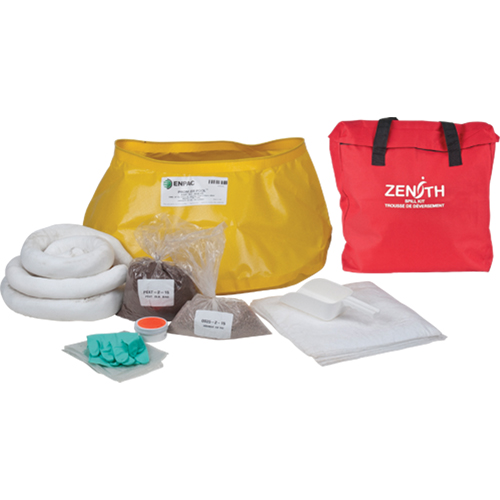 Western Canada Spill Kit, Oil Only, Bag, 17 US gal. Absorbancy Stor-it Systems