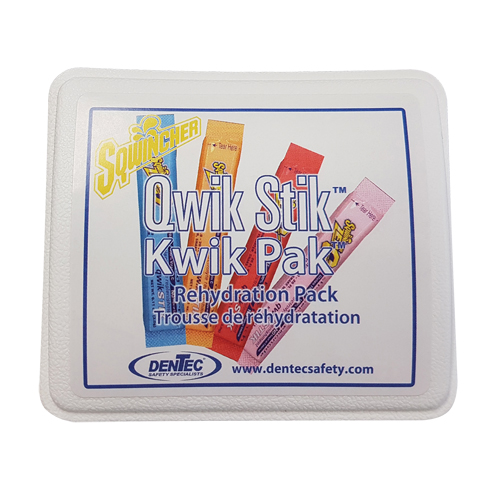 Boisson de r&eacute;hydratation Sqwincher Qwik Stik Kwik Pak Lite, Emballage-portion Stor-it Systems