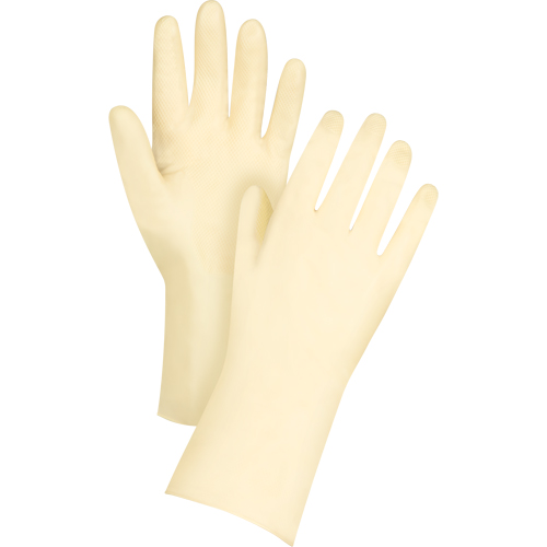 Premium Canner's Gloves, Size Small/7, 12" L, Rubber Latex, 18-mil Stor-it Systems