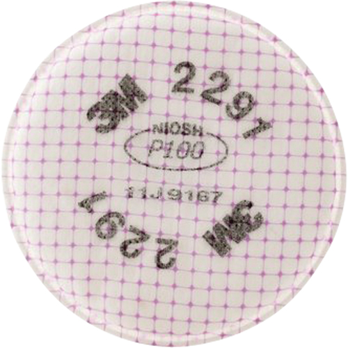 Pr&eacute;filtres pour respirateurs S&eacute;rie 2200, Filtre contre les particules, Filtre P100 Stor-it Systems