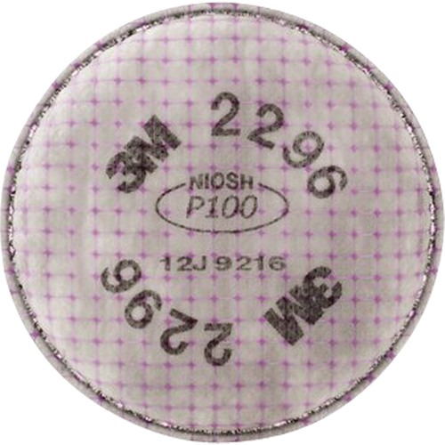 Pr&eacute;filtres pour respirateurs s&eacute;rie 2200, Filtre contre les particules, Gaz acide/P100 Stor-it Systems