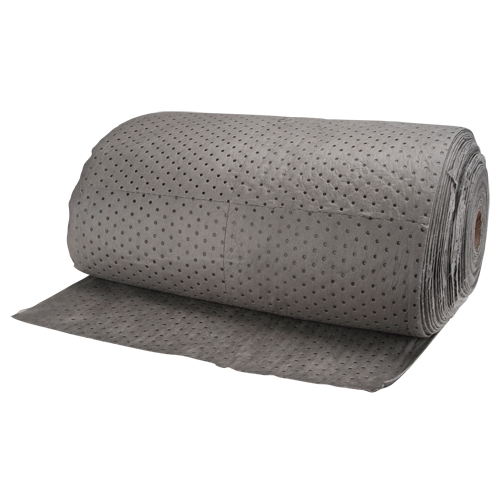 Absorbants pour zones de circulation &eacute;lev&eacute;e, L&eacute;ger, 150' lo x 30" la, Absorption 40 gal. Stor-it Systems