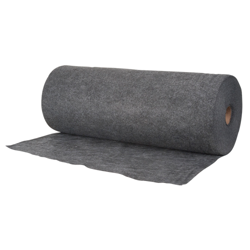 Rouleau absorbant industriel, 36" la x 100' lo, Lourd Stor-it Systems