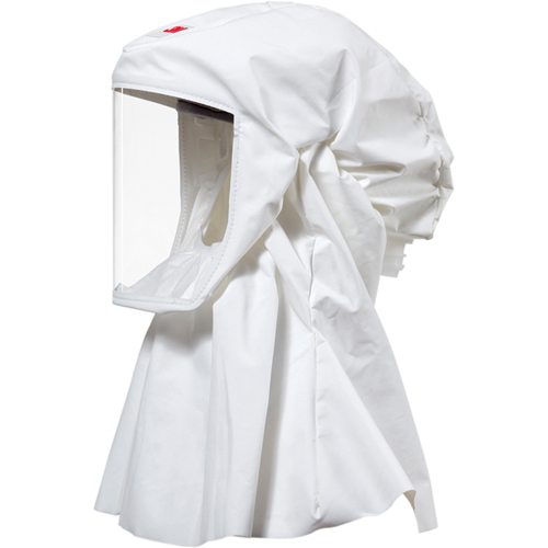 Cagoule Versaflo de haute durabilit&eacute; avec coiffe int&eacute;gr&eacute;e, Grand/Moyen, Coiffe souple, Bavette Simple Stor-it Systems