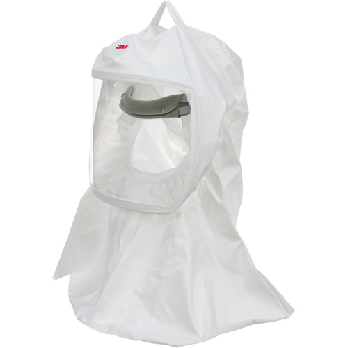 Cagoule Versaflo de haute durabilit&eacute; avec coiffe int&eacute;gr&eacute;e, Grand/Moyen, Coiffe souple, Bavette Simple Stor-it Systems