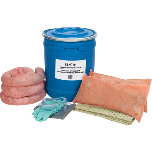 Trousse de lutte contre les d&eacute;versements pour camion, Mati&egrave;res dangereuses, Baril, Absorbance de 10 gal. US Stor-it Systems
