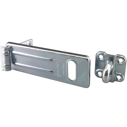General Security Hardened Steel Hasp, Silver Stor-it Systems