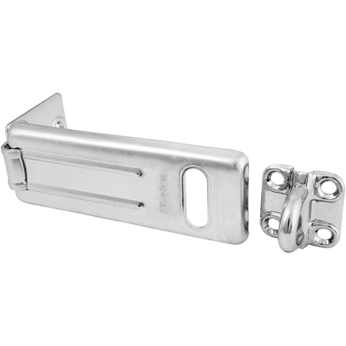 General Security Hardened Steel Hasp, Silver Stor-it Systems