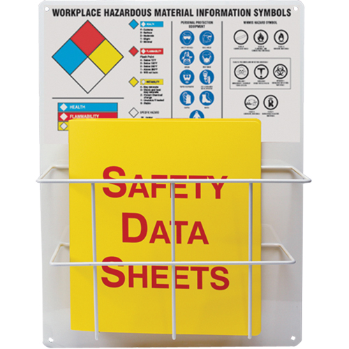Haz-Mat Basket Style Centre Boards, English, Binders Included Stor-it Systems