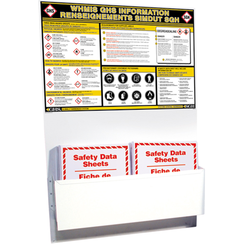 GHS Information Stations, English & French, Binders Included Stor-it Systems