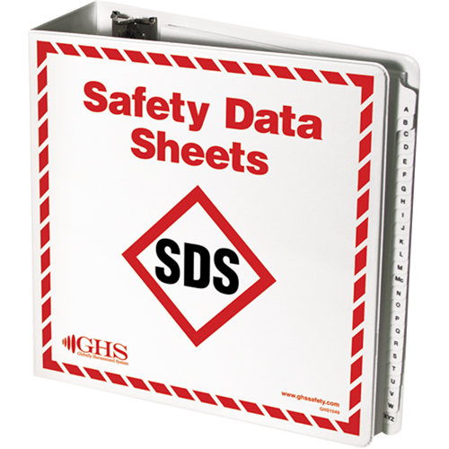 Reliures pour fiches de donn&eacute;es de s&eacute;curit&eacute; Stor-it Systems