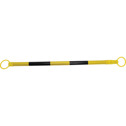Barri&egrave;re pour c&ocirc;nes, Longueur d&eacute;ploy&eacute;e de 6' 6", Noir Stor-it Systems