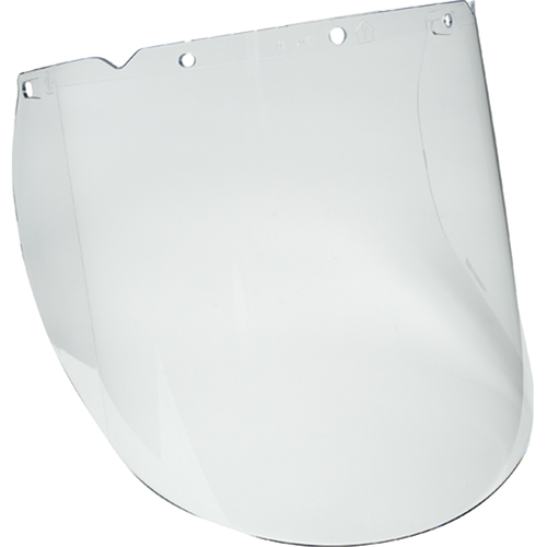 V-Gard&reg; Visor for Chemical and Splash Applications, Propionate, Clear Tint Stor-it Systems