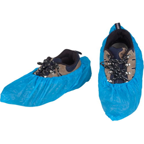 Couvre-chaussures CPE, Grand, Poly&eacute;thyl&egrave;ne, Bleu Stor-it Systems