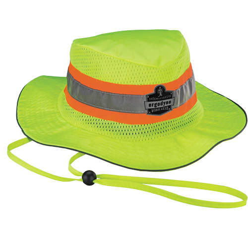 Chapeau de p&ecirc;cheur &agrave; refroidissement par &eacute;vaporation Chill-Its 8935CT, Lime haute visibilit&eacute; Stor-it Systems