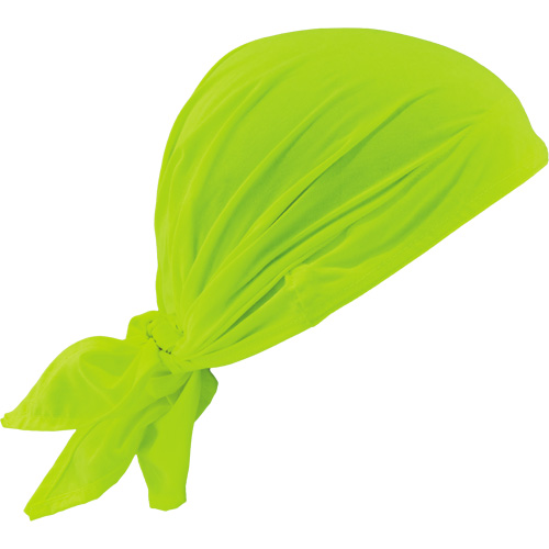 Chill-Its&reg; 6710 Cooling Triangle Hat, High Visibility Lime-Yellow Stor-it Systems