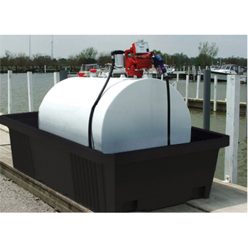 Unit&eacute; de confinement Poly-Tank 550 sans drain, 113" lo x 71" la x 32" h, 750 gal. US Capacit&eacute; Stor-it Systems