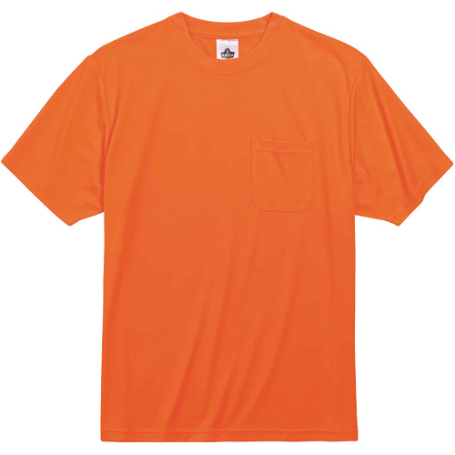 Chandail non certifi&eacute; GloWear 8089, Polyester, Petit, Orange haute visibilit&eacute; Stor-it Systems