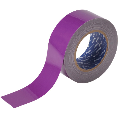 ToughStripe&reg; Floor Marking Tape, 2" x 100', Polyester, Purple Stor-it Systems