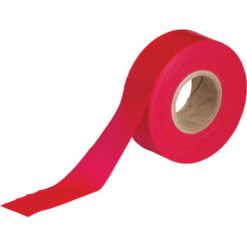 Flagging Tape, 1.188" W x 300' L, Red Stor-it Systems
