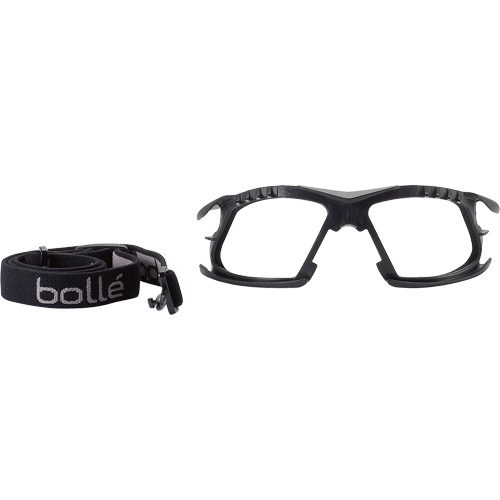 Garniture amovible en mousse et bandeau pour lunettes de s&eacute;curit&eacute; RUSH+ Stor-it Systems