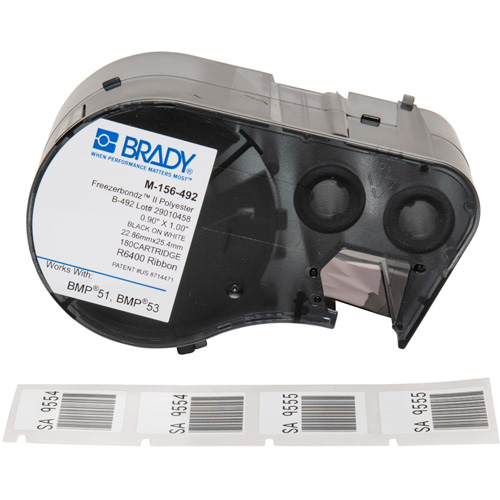 Low Temperature Label Maker Cartridge, Black Stor-it Systems